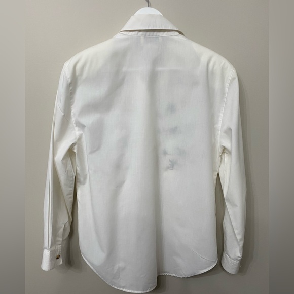 Vtg Women’s Sz 10 Western Style Long Sleeve Button Up Shirt Embroidered Front - Picture 9 of 11